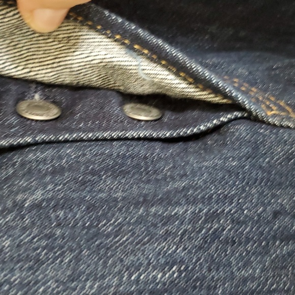 Levi’s 501 Button Fly Mens Denim Jeans 👖  40×30 - Picture 6 of 6